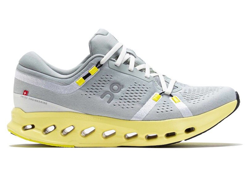 Pre-owned On Running Cloudsurfer 2 (women's) Sneakers In Glacier/limelight