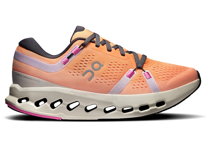 Pre-owned On Running Cloudsurfer 2 (women's) Sneakers In Tangerine/ivory