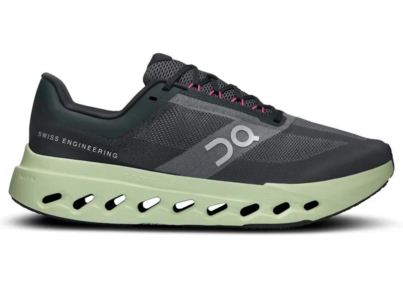 Pre-owned On Running Cloudsurfer Next (women's) Sneakers In Black/lima