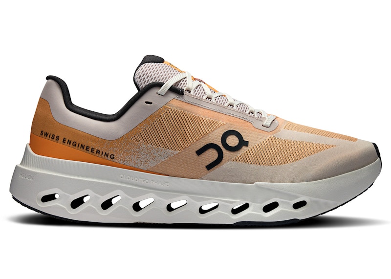 Pre-owned On Men's Running Cloudsurfer Next Sneakers In Tangerine/ivory