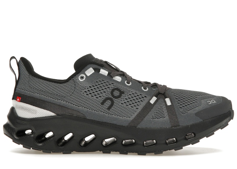 Pre-owned On Men's Running Cloudsurfer Trail Sneakers In Eclipse/black