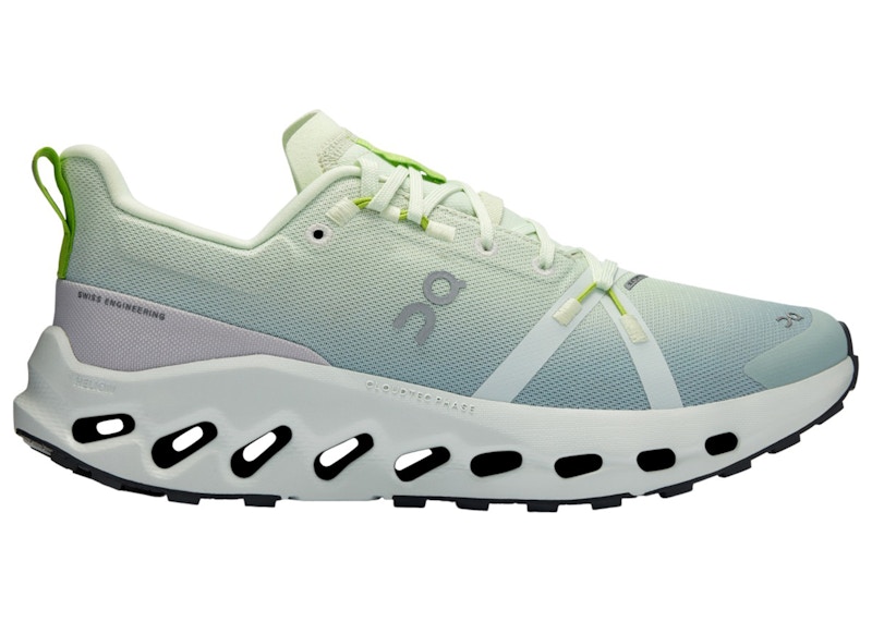 Pre-owned On Running Cloudsurfer Trail Waterproof (women's) Sneakers In Lima/mineral
