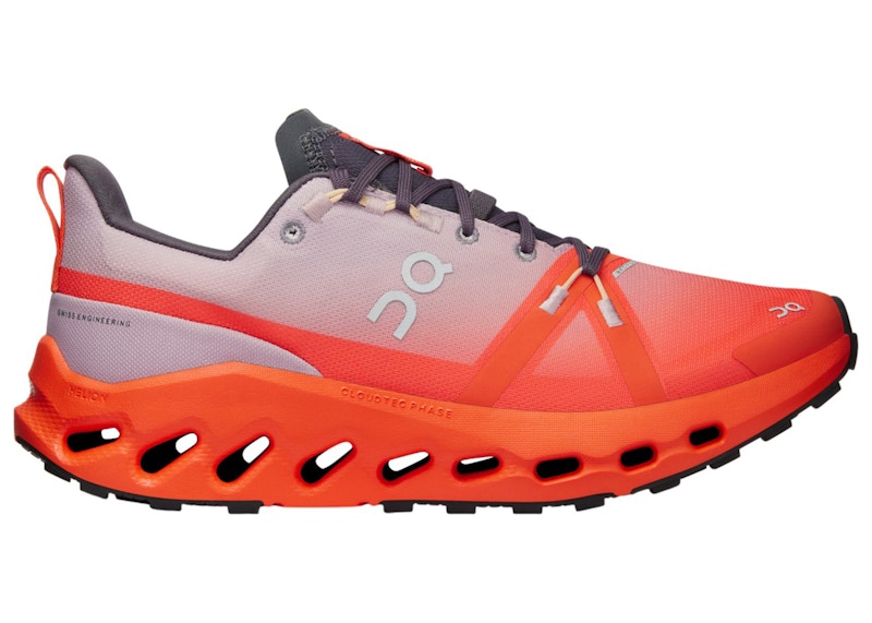 On Running Cloudsurfer Trail Waterproof Mauve Flame (Women's
