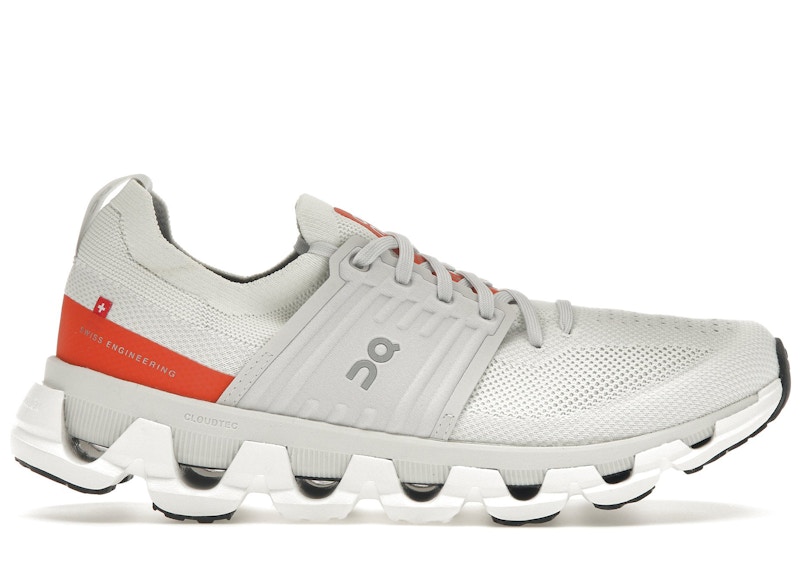 Pre-owned On Men's Running Cloudswift 3 Sneakers In Ivory/flame