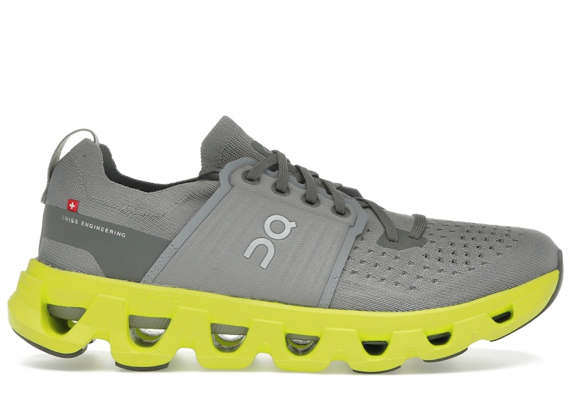 Pre-owned On Men's Running Cloudswift 4 Sneakers In Alloy/lime In Multi
