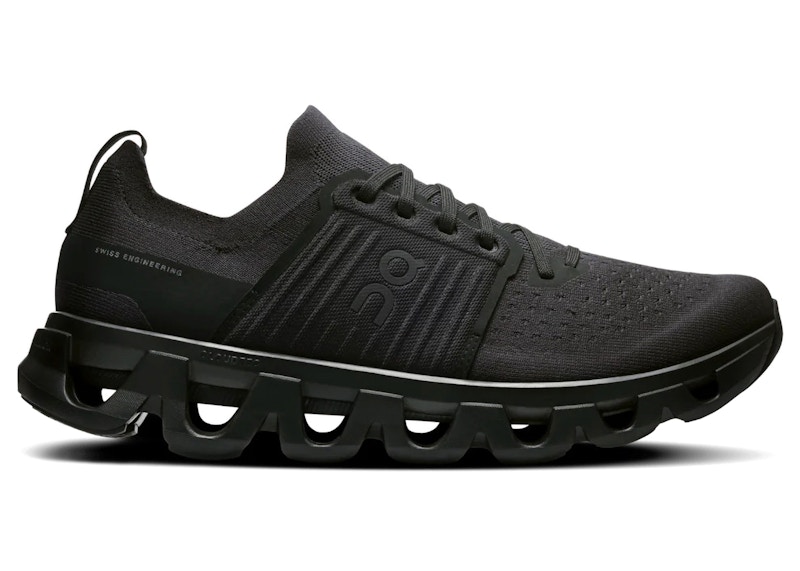 Pre-owned On Men's Running Cloudswift 4 Sneakers In Black/eclipse