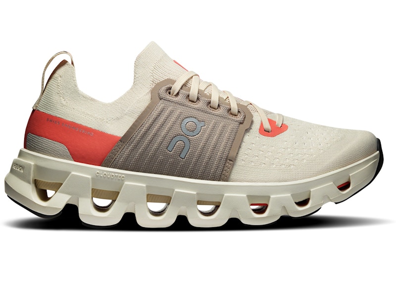 Pre-owned On Running Cloudswift 4 (women's) Sneakers In Cream/salm In Multi