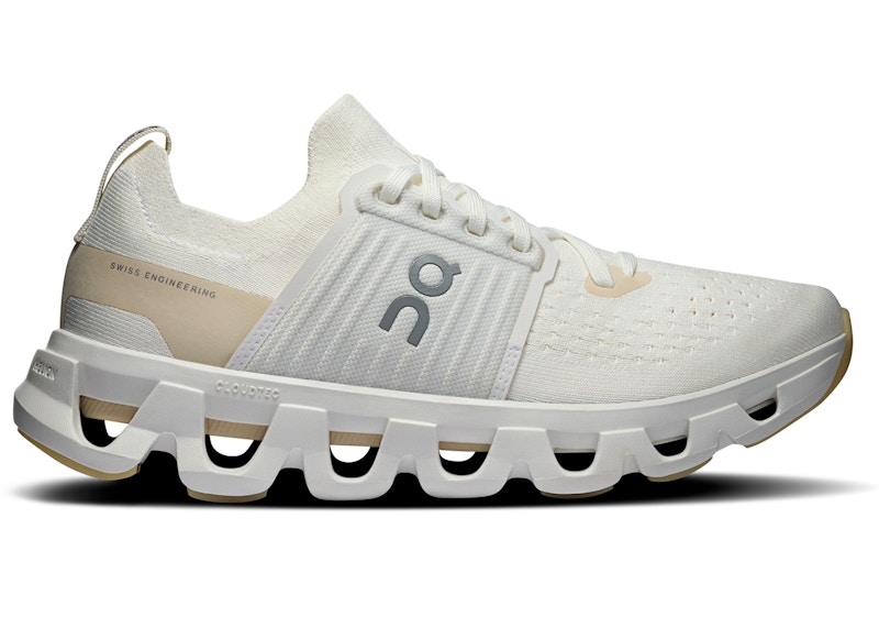 Pre-owned On Running Cloudswift 4 (women's) Sneakers In White/cream