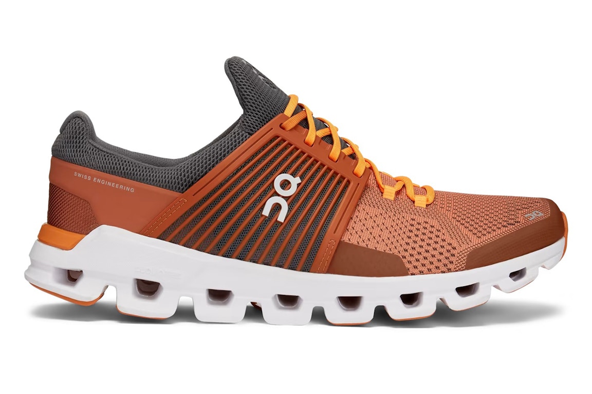 Click to view more detailed imagery on our partner's website Pre-owned On Running Cloudswift Rust Rock In Rust/rock