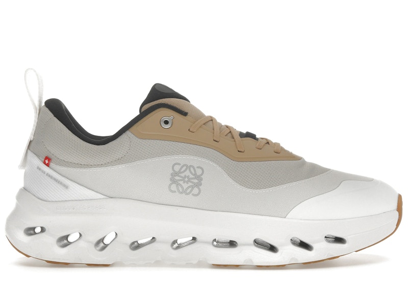 Pre-owned On Men's Running Cloudtilt 2 Loewe Sneakers In Tan White/gum