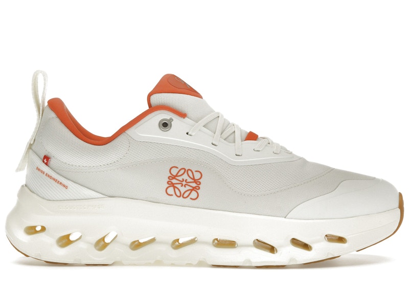 Pre-owned On Men's Running Cloudtilt 2 Loewe Sneakers In White/orange