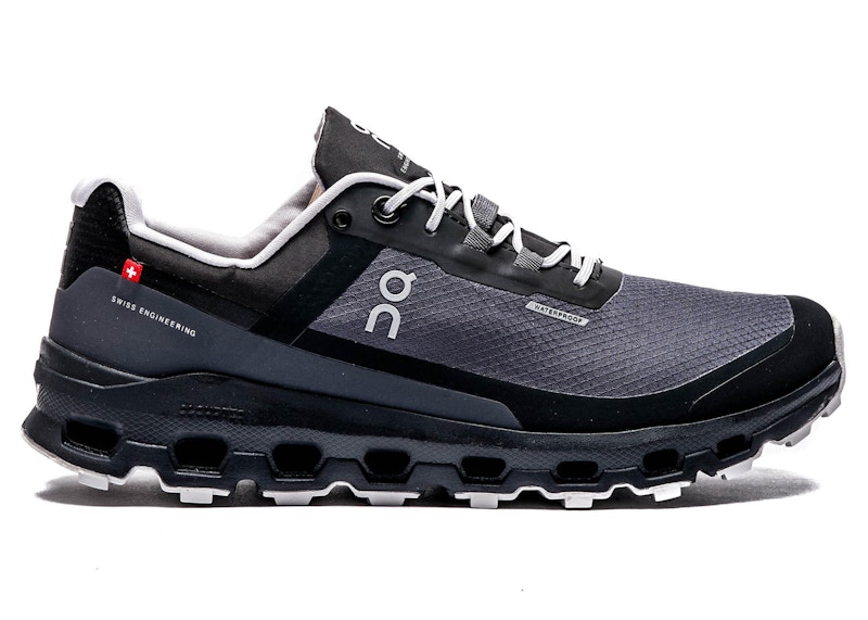 Pre-owned On Running Cloudvista Waterproof (women's) Sneakers In Eclipse/black