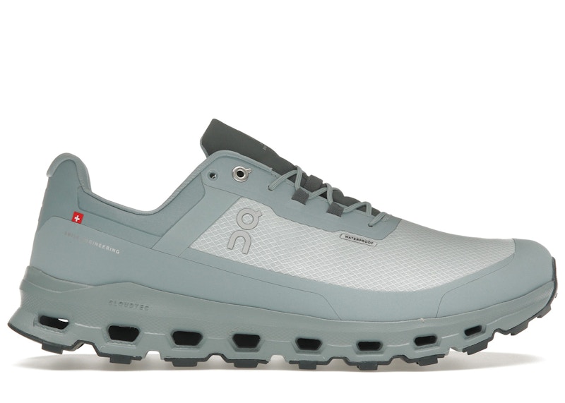Pre-owned On Men's Running Cloudvista Waterproof Sneakers In Glacier/cobble In Multi