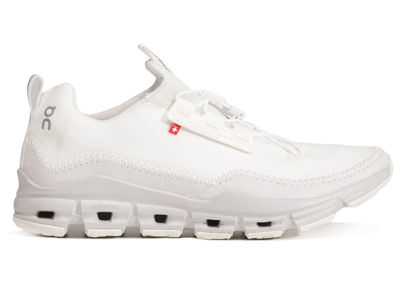 Pre-owned On Women's Running Cloudway Sneakers In Undyed/white/glacier