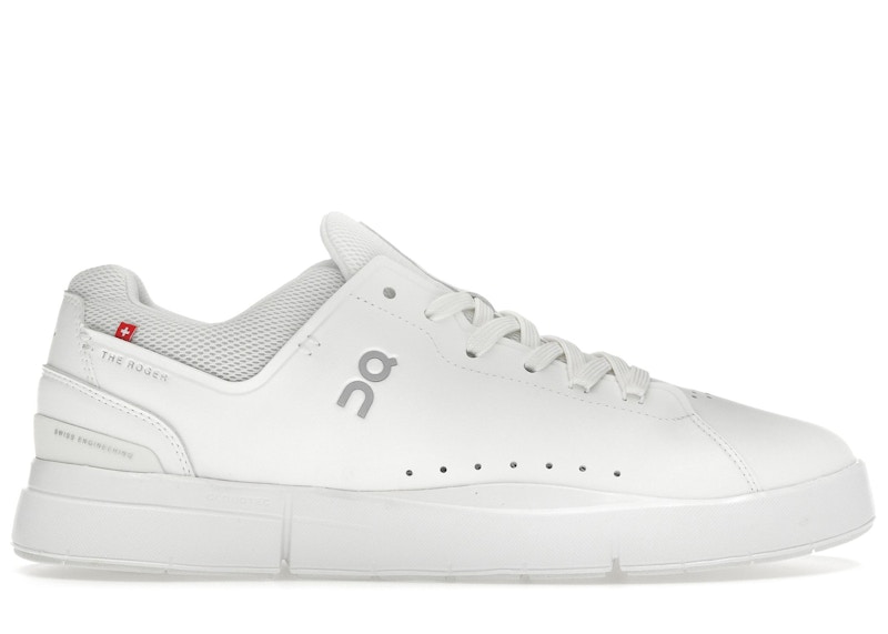 Pre-owned On Men's The Roger Advantage Sneakers In All White