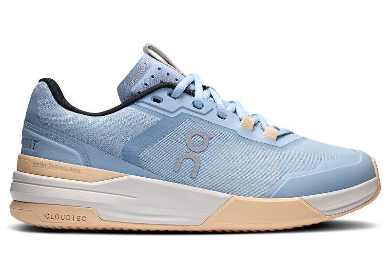 Pre-owned On The Roger Advantage Pro Clay (women's) Sneakers In Chambray/blde