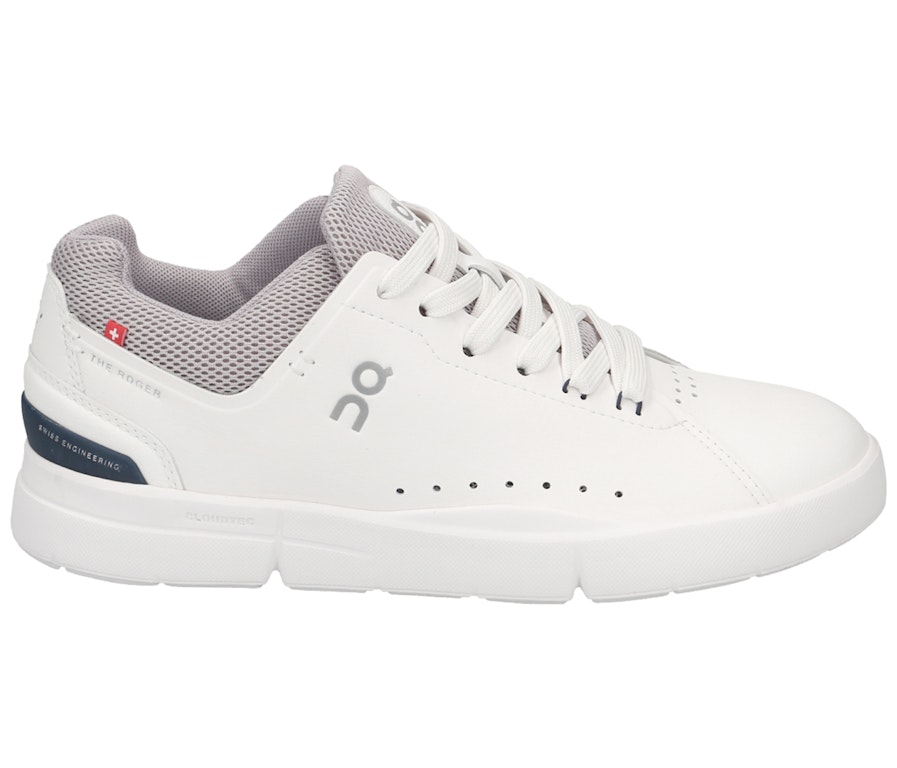 Pre-owned On The Roger Advantage White Lilac (women's) In White/lilac