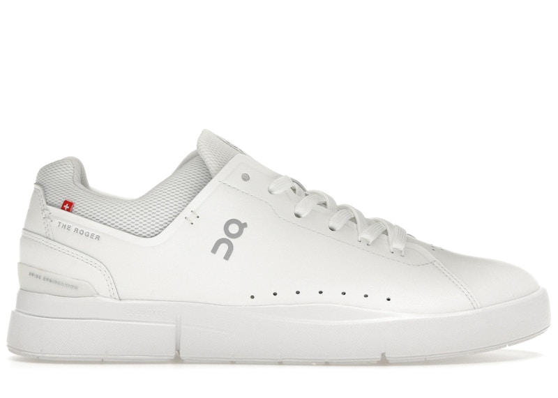 Pre-owned On Men's The Roger Advantage Sneakers In White