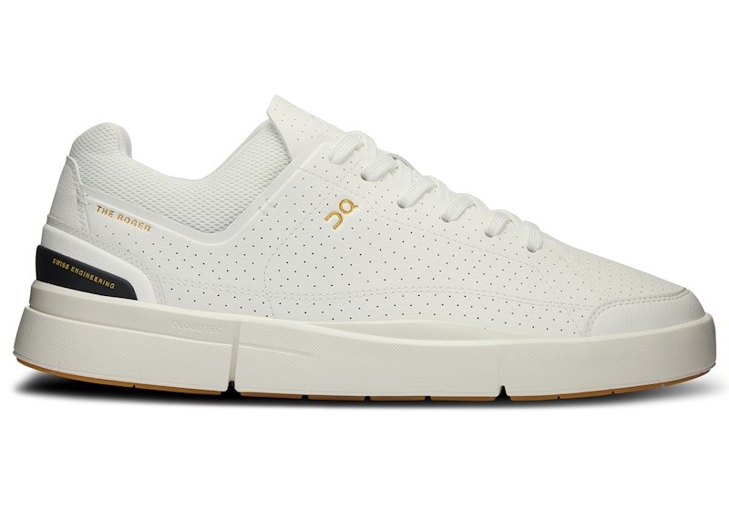 Pre-owned On Men's  The Roger Centre Court Black Sneakers In White/blaxk In Multi