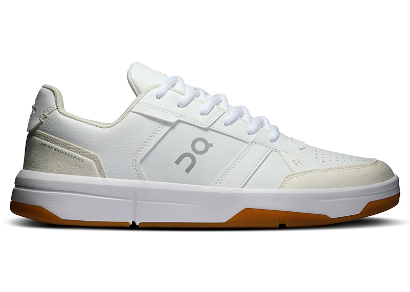 Pre-owned On Men's  The Roger Clubhouse Gum Sneakers In White/ivory