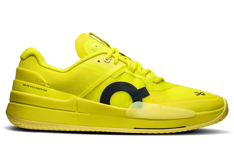 Pre-owned On Men's The Roger Pro 2 Clay Sneakers In Light In Lime/limelight