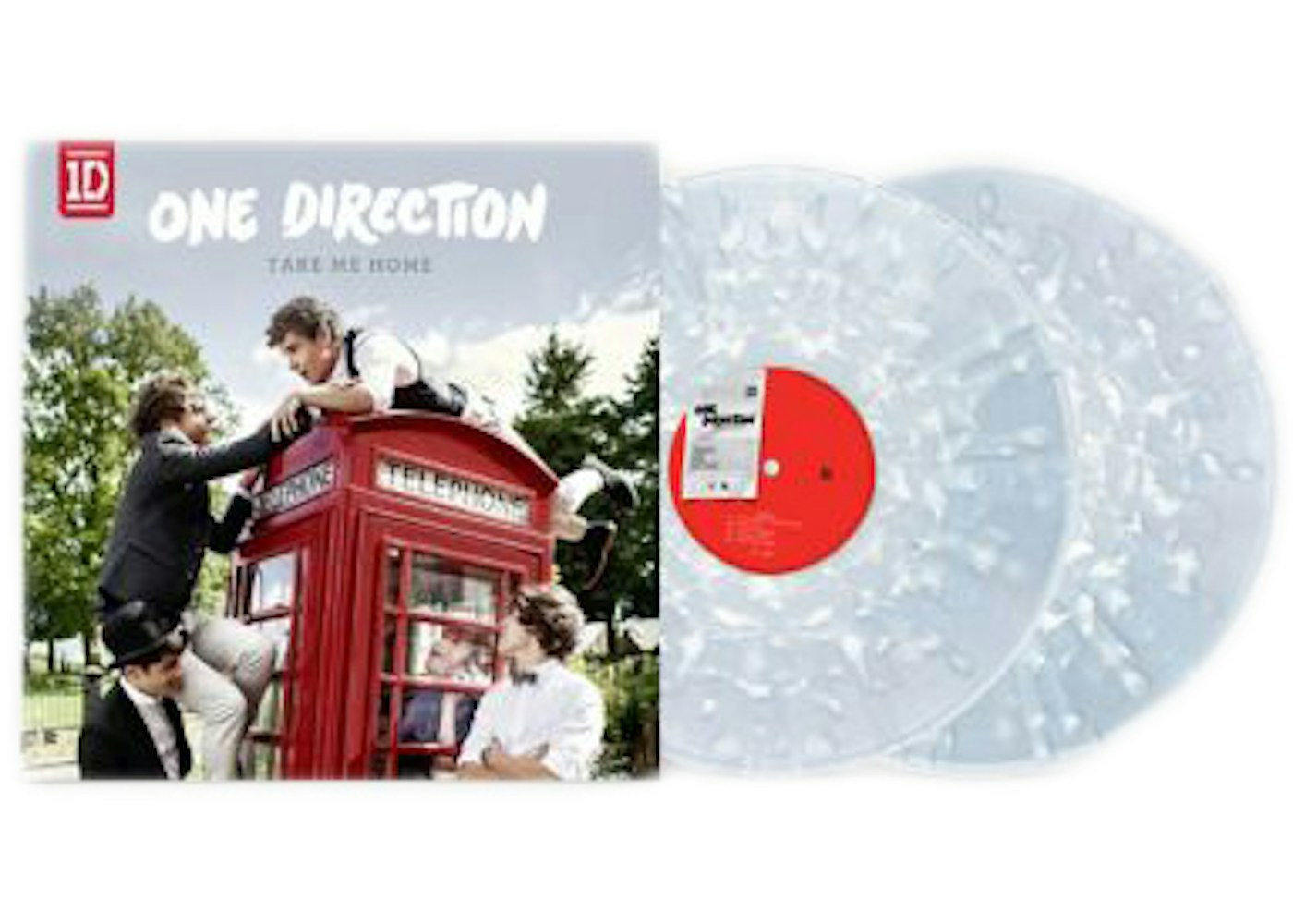 One Direction Take Me Home Limited Edition Splatter 2xlp Vinyl Clear White One Direction Take Me Home Limited Edition Splatter 2xlp Vinyl Clear White