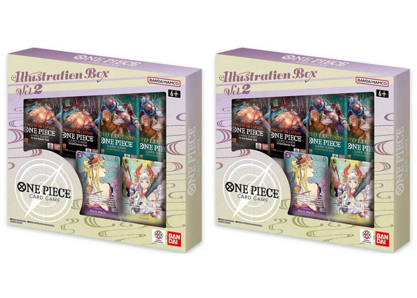 One Piece Illustration Vol.2 (IB-02) Box 2x Lot - US One Piece Illustration Vol.2 (IB-02) Box 2x Lot - US