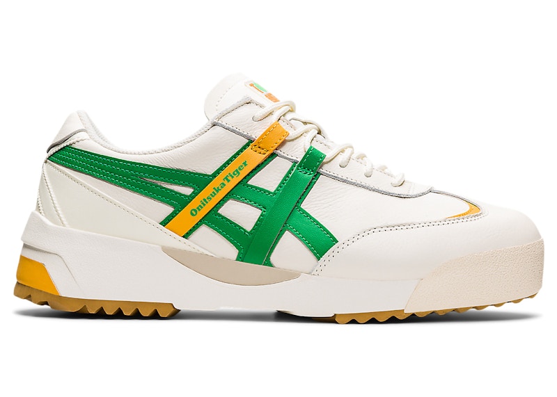 Pre-owned Onitsuka Tiger Men's Delegation Ex Sneakers In Cream/cilantro In Multi