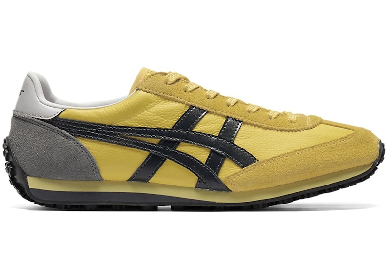 Pre-owned Onitsuka Tiger Men's Edr 78 Sneakers In Faded Yellow/indigo Navy Blue