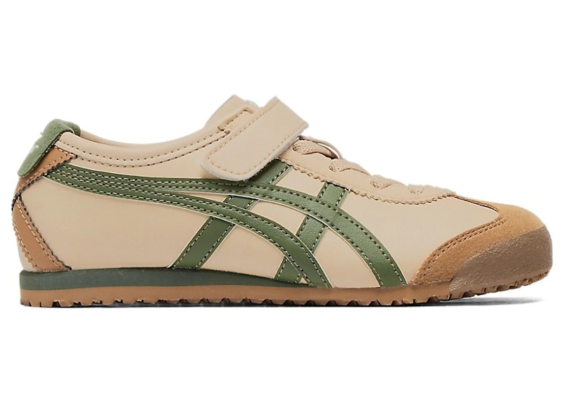 Pre-owned Onitsuka Tiger Mexico 66 Sneakers In Beige/green In Multi