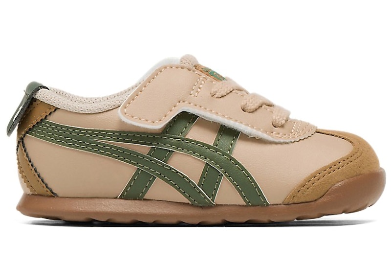 Pre-owned Onitsuka Tiger Mexico 66 Sneakers In Beige/green In Multi