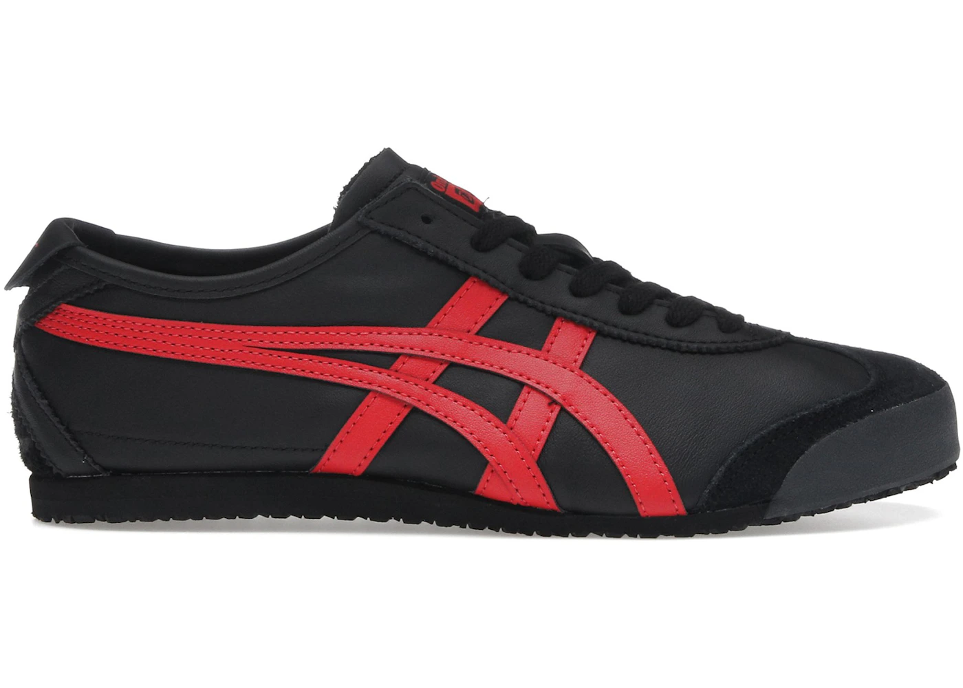 Onitsuka Tiger Mexico 66 Black Classic Red Men's 1183C102-004 US