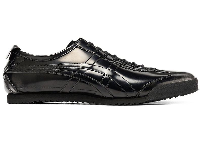 Thornium ブラックメタル black l Onitsuka Tiger Mexico 66 Deluxe NM Advan Leather Black Gunmetal