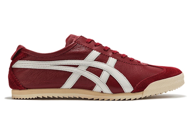 Onitsuka Tiger Mexico 66 Deluxe NM Burgundy White Men s 1181A436 600 US