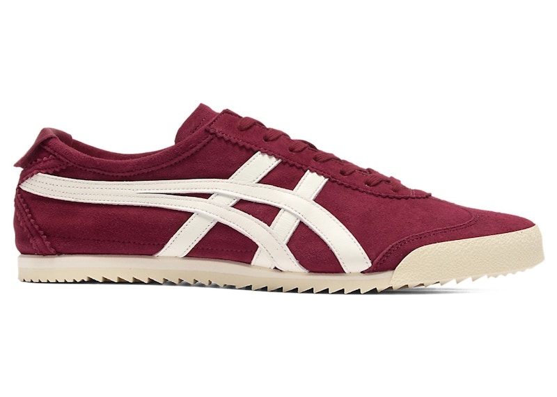 Onitsuka Tiger Mexico 66 Deluxe Nippon Made Burgundy Cream