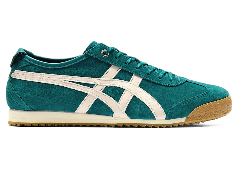 Pre-owned Onitsuka Tiger Men's Mexico 66 Sd Gum Sneakers In Spruce Green/mineral Beige