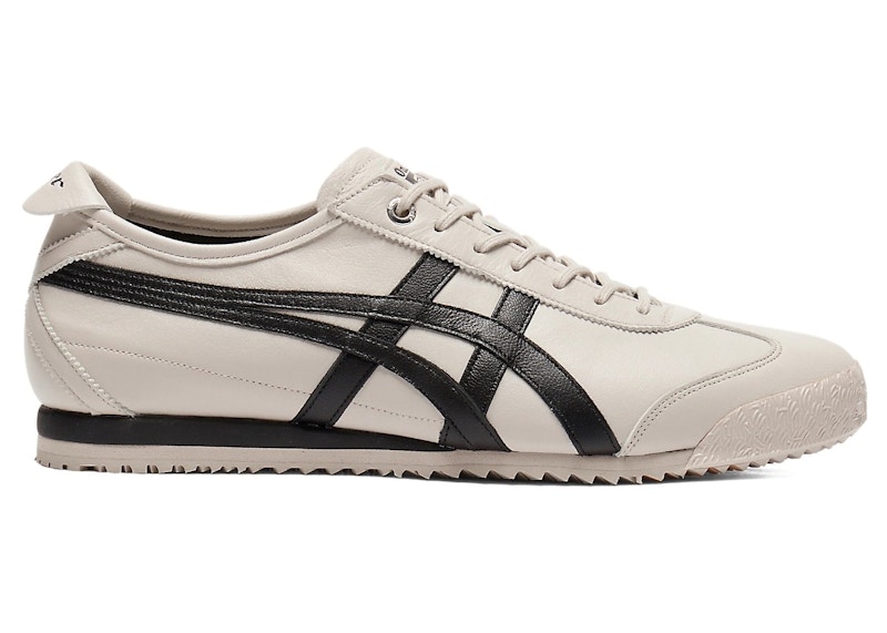 Pre-owned Onitsuka Tiger Men's Mexico 66 Sd Sneakers In Warm Beige/black