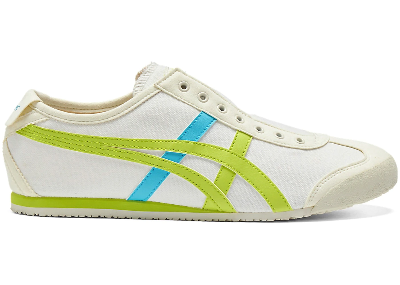 Onitsuka Tiger Mexico 66 Slip-On Cream Neon Lime Men's 1183A360