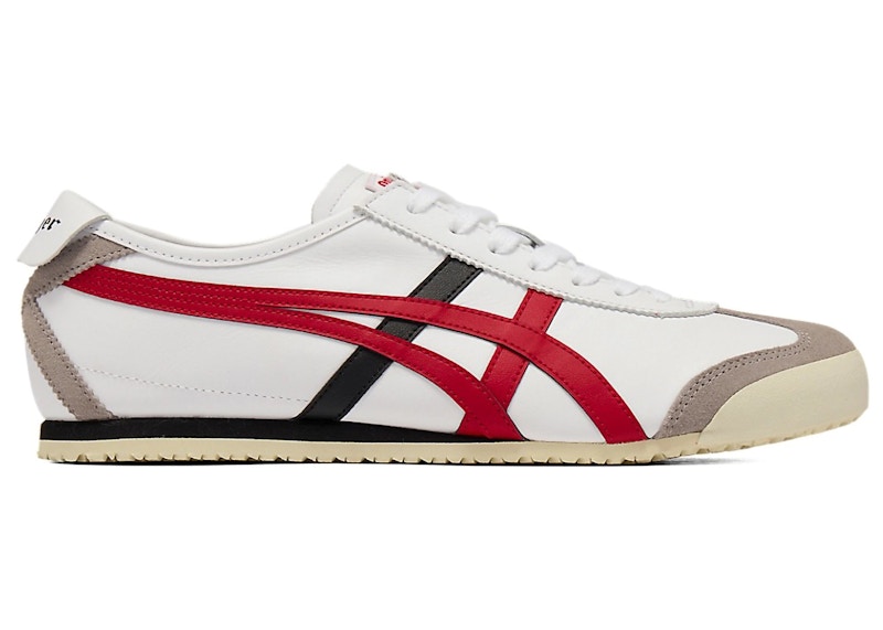 Onitsuka Tiger Mexico 66 White Classic Red Men's - 1183C102-105 - US