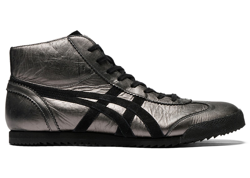 Onitsuka Tiger Mexico Mid Runner Deluxe Gunmetal Black Men's