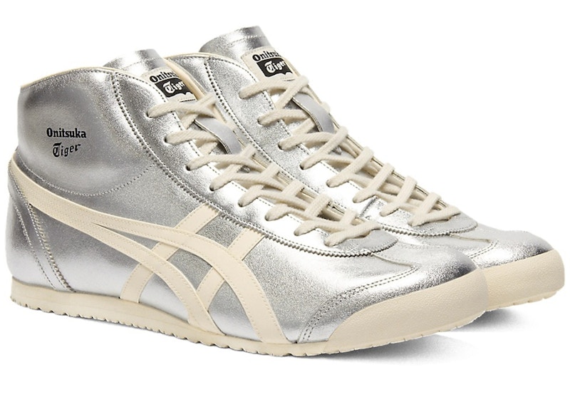 Onitsuka Tiger Mexico Mid Runner Silvler Cream Men's