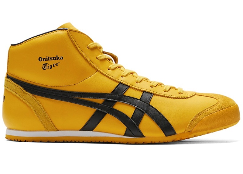 靴 ONITSUKA TIGER MEXICO 66 YELLOW Onitsuka Tiger Mexico 66 Kill Bill Yellow Black Leather