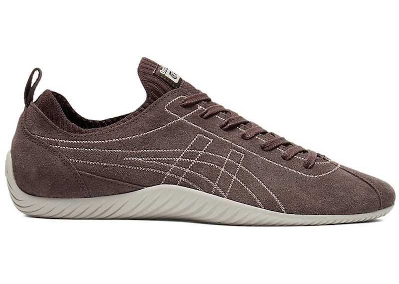 Pre-owned Onitsuka Tiger Men's Sclaw Sneakers In Licorice Brown/dusty Steppe
