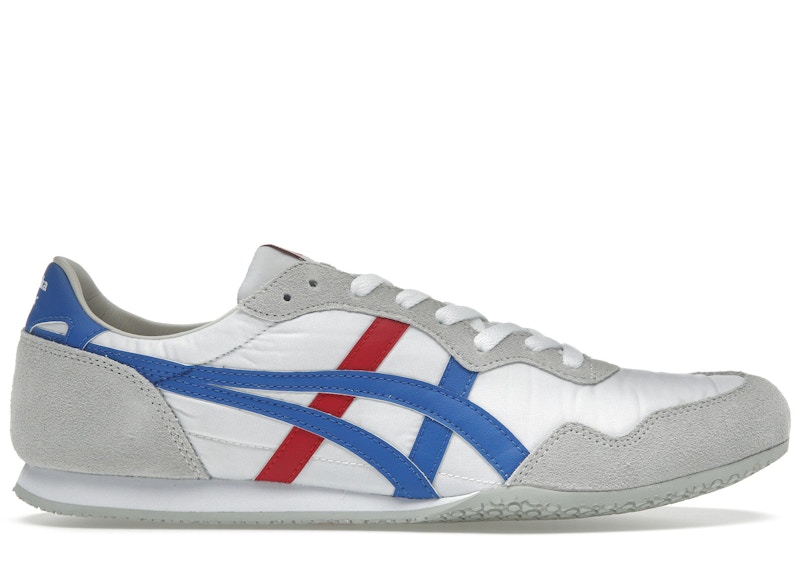 Onitsuka Tiger SERRANO ホワイト/ブルー/レッド PS) Onitsuka Tiger Serrano Ps 'White Blue Red' 1184A086-100