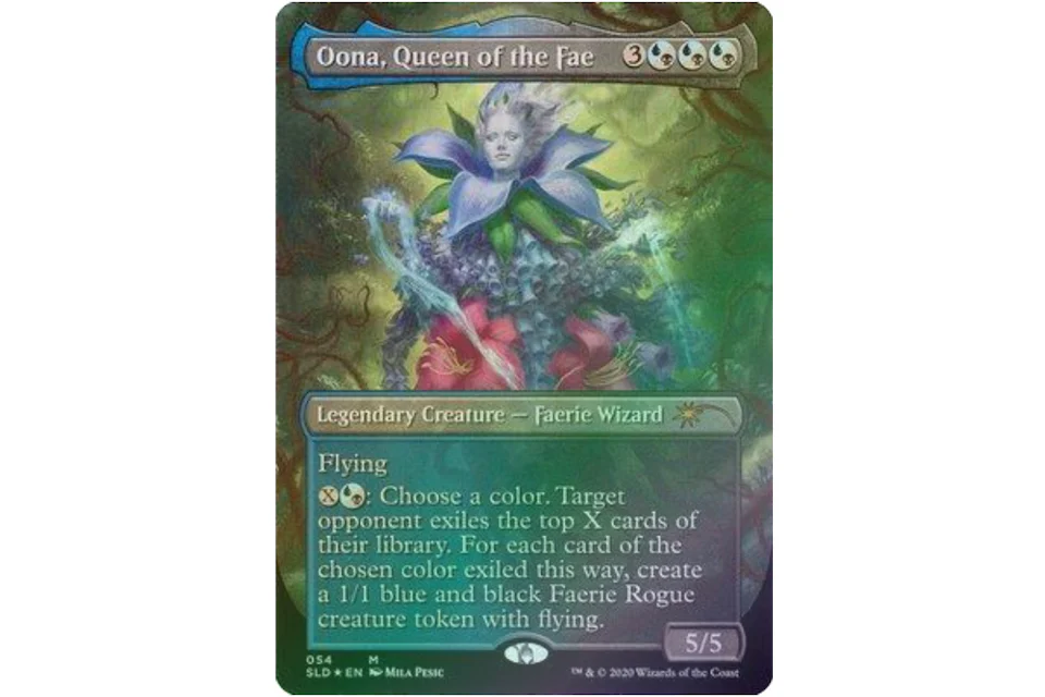 Oona, Queen of the Fae (Foil) Magic: The Gathering TCG Secret Lair Drop ...