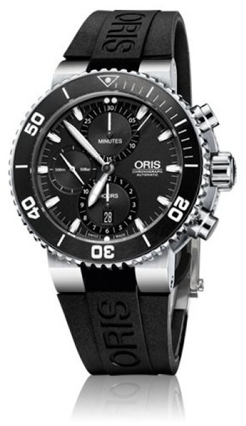 Oris Aquis Chronograph 0177476554154 0742634EB 46mm in Stainless