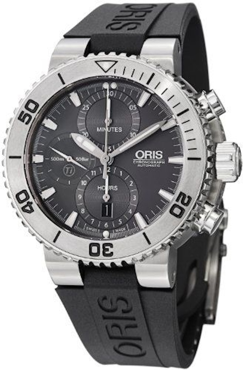 Oris aquis titan on sale chronograph