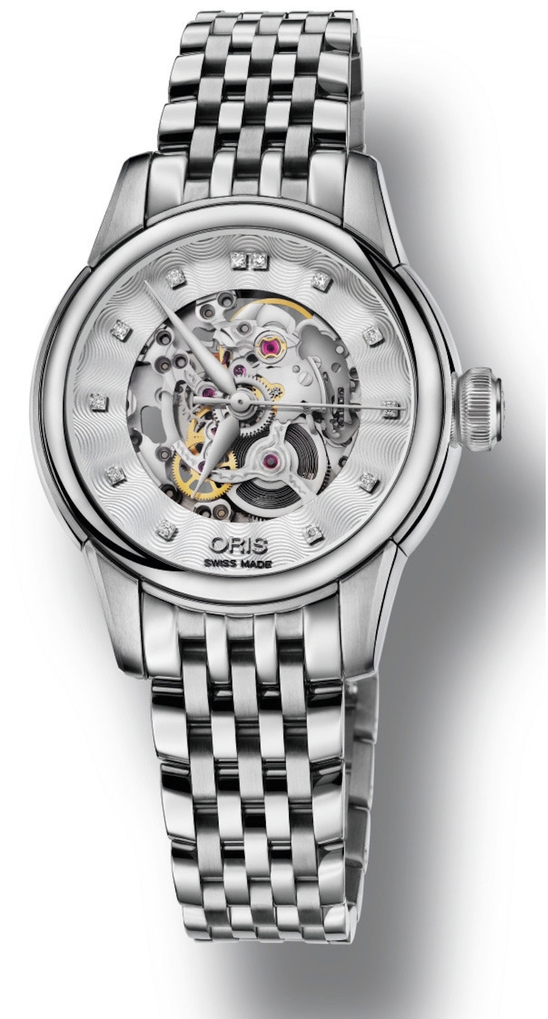 Oris artelier 2024 skeleton diamonds