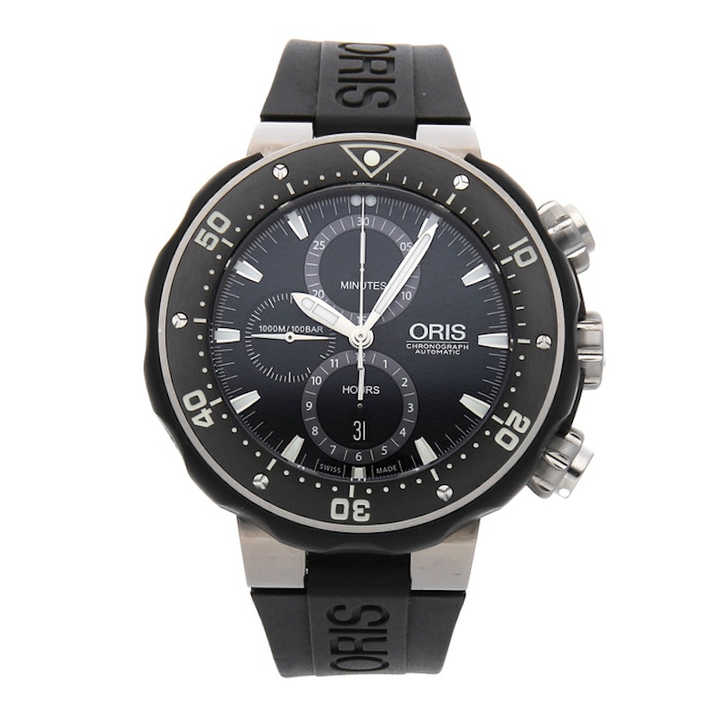 Oris ProDiver Chronograph 01 774 7683 7154 51mm in Titanium US