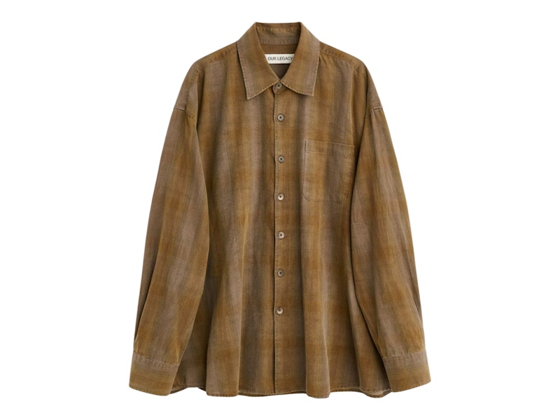 Our Legacy Borrowed Shirt Flannel Check メンズ - SS26 - JP